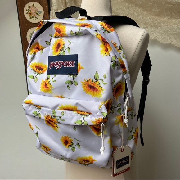 sunflower backpack jansport